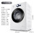 TCL 6.5KG全自动滚筒超薄洗衣机高温筒自洁 一键便捷 中途添衣 高温自洁除菌 (芭蕾白) XQG65-Q100