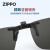 ZIPPO美国近视偏光太阳镜夹片户外开车驾驶专用便携墨镜轻男女灰片606