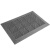 一城山色 三合一室外地垫EVA防滑垫刮沙除尘防水防滑脚垫 单刷-灰块灰刷75*150CM*2.5cm厚四面含围边