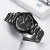 天王表(TIANWANG)手表 征服者系列钢带机械表商务男士手表30周年庆纪念款专柜同款黑色GS51026B.DD.B.B