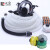 自吸式长管呼吸器过滤防毒尘面罩单双人电动送风式空气呼吸器面具 单人电动送风长管呼吸器20米
