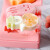 拜杰雪糕模具自制DIY硅胶冰块模具食品级家用儿童创意卡通冻冰块模具 粉色（菠萝+兔子）两个装