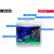 SEA STAR生态海 星小鱼缸客厅小型水族箱创意迷你玻璃家用懒人造景LED灯 240ZF标配（带20件套）