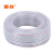 添亦 PVC蛇皮管 纤维增强水管 透明塑料线管 网纹管 pvc软管 内径25MM 外径30MM 50米