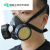 LISM防毒面具口罩活性炭面罩喷漆化工半面具放毒气甲醛带阀NP306半面 NP306面具+RC209滤盒2个