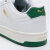 彪马（PUMA）官方 新款男女同款透气复古休闲鞋 COURT CLASSIC 395018 白-深绿色-金色-03 42