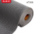 采易乐 PVC镂空防滑地垫 泳池浴室厕所S型网格防水垫 灰色0.9米*1米（4.5mm厚）08455