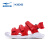 鸿星尔克（ERKE）男童凉鞋儿童鞋大童沙滩鞋 63119206039 大学红/正白 31码