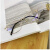 唯卓丽 金丝边斯文复古男士眼镜架韩版小方框防蓝光配平光眼镜框女潮 金色 定制1.61防蓝光0-500度