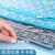 贝多美（BeiDuoMei） 防水文件袋帆布拉链韩国小清新 大容量笔袋商务办公帆布收纳 A4单层条纹 五个售价