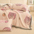 迪士尼（Disney）卡通柔软雪花绒单毛毯 办公室午休毯加厚午睡毯珊瑚绒盖毯空调毯 可爱草莓熊 150*200cm