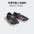 adidas阿迪达斯官方轻运动WATER SANDAL男小童休闲魔术贴包头凉鞋 蓝黑色/红色/黄色/天蓝色 28(165mm)