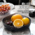 彩致（CAIZHI）水果盘家用客厅糖果零食坚果干果收纳盘 透明灰果盘CZ6900
