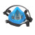 梅思安（MSA）优越Advantage系列防毒面具200LS半面罩呼吸器10120785 配双滤毒盒使用  中号