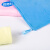 洁净抹布GMP车间抹布药厂擦拭毛巾生物实验室吸水抹布清洁抹布 夹毛巾 粉色1条 20X20CM