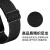 兵宏适用苹果手表表带iwatch8/s9/7/6/se尼龙编织apple watch Ultra2 42/44/449mm-黑色