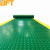  贝傅特 工厂车间防滑垫 2.5mm厚加厚耐磨防滑PVC垫仓库通道地胶垫 黄绿色1.5米宽