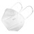 优导仕 一次性立体口罩带钢印防飞沫细菌甲醛工业防护N95白色耳挂式1600个一箱装
