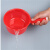 威佳工业水瓢塑料水勺 加厚耐摔水瓢水舀水勺舀水瓢洗发瓢 塑胶小水瓢红色