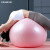 杜威克瑜伽球加厚防滑弹力成人健身球专业平衡核心训练 公主粉55cm