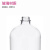 垒固  透明玻璃样品瓶 透明试剂瓶磨砂口玻璃化学瓶 透明250ml