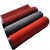 金诗洛 复合双条纹地垫 pvc入户进门垫子防滑吸水脚垫防尘迎宾毯 深红1.2*1.5M JM0085