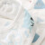 aqpa 双层纱布口水巾婴儿围嘴宝宝围兜0-2岁防水口水巾围嘴饭兜      蓝色+粉色+猫咪   均码（0-2岁）
