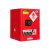 广立顺 防爆柜 锂电池危化品储存柜化学品酒精工业防火安全柜 4加仑红色