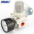 海斯迪克 HKCL-5 SMC型气动调压阀 精品白色调压阀 调压过滤器 气源处理器 AR-2000-02