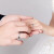 周六福（ZLF）母亲节礼物   铂金戒指男女款白金PT950婚戒订婚情侣对戒 单只 15号 - 4.18g