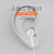 魔风者 手机耳机耳塞适用于 Type-C接口（只适用没有耳机孔手机）白色 诺基亚6/7/8/9/7plus/8Sirocco