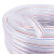 米奇特工 PVC水管纤维增强软管蛇皮管自来水塑料网纹管 内径25MM 壁厚2.5MM 50米 