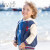 戴维贝拉（DAVE＆BELLA）春季儿童洋气棒球服男童宝宝外套运动男孩上衣 蓝色 110cm（建议身高100-110cm）