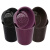 兰诗FW1287 垃圾桶过滤桶茶渣桶塑料茶台废水桶小过滤垃圾筒茶水桶  紫色大号  方形