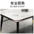 爵韵（JUEYUN） 餐桌椅组合 家用简约仿岩板大理石纹钢化玻璃小户型洽谈吃饭桌子 100*60cm单桌