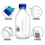 蓝盖试剂瓶100 250 500 1000 2000ml螺纹口丝口瓶化学广口试剂瓶样品瓶油样取样 无标蓝盖透明250ml