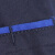 久臻 YSF242 夏季耐磨工作服套装 工厂车间多色透气劳保服 蓝配桔红 XL 