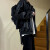 7家优品cleanfit黑色皮衣外套男秋冬季痞帅高级感美式立领机车服夹克男 NFJQ-W31黑色 XL