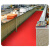 海斯迪克 HKZX-10 PVC镂空防滑垫 S形塑料地毯浴室地垫 红色1.8*15m加密5mm