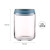 乐美雅（Luminarc）按扣密封罐食品级玻璃罐防潮茶叶罐咖啡罐零食品杂粮储物罐 储物罐2件套（0.8L+1.1L）