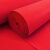 赫思迪格 一次性地毯 展会婚庆迎宾垫 过道商用地垫 2mm厚*1.5m宽*10m*红色 JG-1630