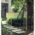 众舰行花园铁艺拱门 美式做旧庭院铁艺白色拱门花架户外露台花园鲜花月 做旧绿色-大拱门 ASJJ-A270 大