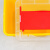 金诗洛  方形黄色利器盒10个（方形利器盒5L）黄色小型废物卫生所锐器盒 KT-343