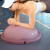 劳拉之星波速球健身球瑜伽普拉提球半球瑜伽器材平衡球加厚防爆 豆沙粉【加厚防爆 隐形气塞】 更多瑜伽球尺寸