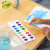 绘儿乐（Crayola）儿童16色固体颜料含画刷水溶水彩水粉绘画涂鸦可水洗颜料