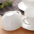 华贡纯白骨瓷咖啡杯杯碟套装简约拿铁杯子带碟子牛奶茶杯陶瓷早餐杯 单杯