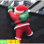 圣诞节装饰气模 定制充气圣诞老人卡通模型发光装饰树拱门道具圣诞节美陈雪人爬墙气模 2米绿背包爬墙老人+灯+风机