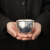 苏氏陶瓷（SUSHI CERAMICS）鎏银主人杯银龙鱼包银缸杯非遗大师郑文强创意功夫茶