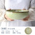 Lucky Lychee日本进口美浓烧陶瓷碗大盛钵釉下彩樱花彩色沙拉甜品深盘汤面碗 绿樱19.5cm钵