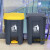 定制适用废料化学品分类垃圾箱脚踏垃圾桶锐器加厚型塑料加厚大桶针筒 15L加厚脚踏桶- 无